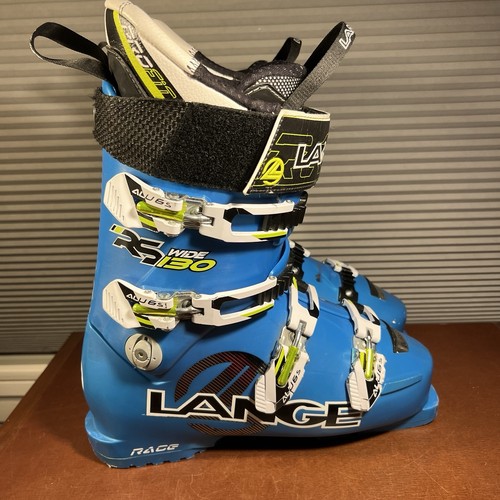 Scarponi da sci Lange Race RS 130 Wide 2012 uomo Mondo 27,5 316mm blu Made in Italy - Foto 2 di 19