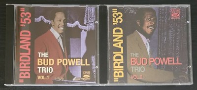 The Bud Powell Trio Birdland '53 2 CD Lot Vol. 1 & 2 Mingus Art Taylor Max Roach