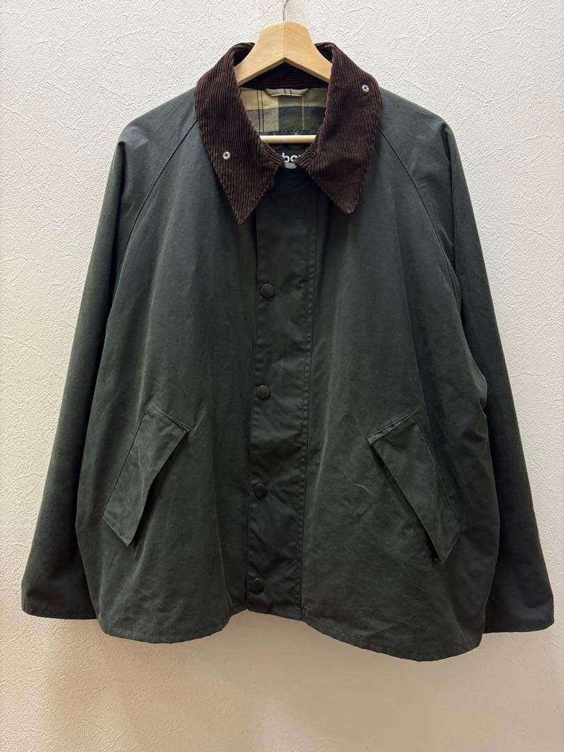 Barbour × JOURNAL STANDARD Custom-made transport oiled jacket SIZE XL