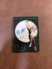 2024-25 Panini Noir Rafer Alston Shadow Auto Holo Green /49 #SHA-RAL QA71
