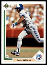 1991 Upper Deck Kenny Williams Toronto Blue Jays #89