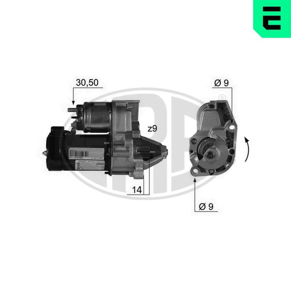 Anlasser Starter ERA 220394A FüR 1150 BMW 1100 12V R259 Special Editon-image