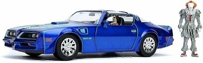 Jada Toys Hollywood Rides It Chapter Two Pennywise & Henry Bower's Pontiac...