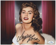 Sophia Loren Signed Busty In Bra Alluring 8x10 Photo ACOA