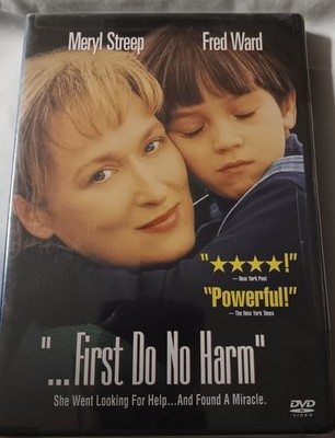 First Do No Harm DVD Meryl Streep Fred Ward New Sealed
