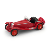 Alfa Romeo 1750 Gs Zagato 1931 Rosso Alfa Update 1:43 Brumm Auto D'epoca -D- Neu