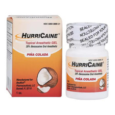 Beutlich Hurricaine Topical Gel 20 Benzocaine Pina Colada 1 Oz, 0283-0886-31