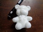 Vintage Boyd Art Glass, FUZZY THE BEAR, Milk White, 1988, Marked, Pre Owned, — photo 1