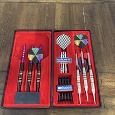 1997 Vintage Unicorn England Dart Set (6)