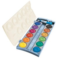 Pelikan Deckfarbkasten K12 Eco 12 Farben + Deckweiß 701174