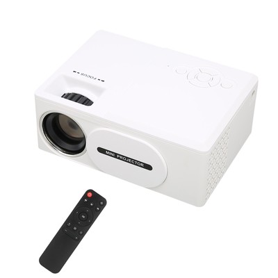 Projector 1080P Full HD Multifunction Multi Compatible Home Miniature Mini M Fit