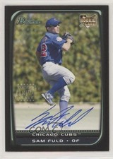 2008 Bowman Sam Fuld #224 Auto 00l8