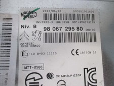 AUTORADIO SMEG RECEPTEUR TELEMATIQUE PEUGEOT  208  9806729580  2572713