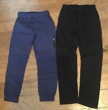 Tony Hawk Boy's Elastic Waist Pants 2 Pair Size L 14-16