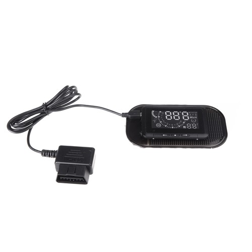 LED Car HUD Head Up Display OBD II 2 Speeding Warning System Fuel Consumption - Picture 4 of 7