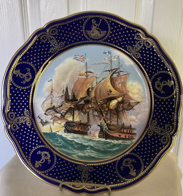 Spode Maritime ENGLAND PLATE 1 The Glorious First of June 1794