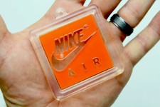 NIKE AIR HANG TAG RETRO 90s ORANGE NO-CHAIN jordan max III IV 1 90 AUTHENTIC 