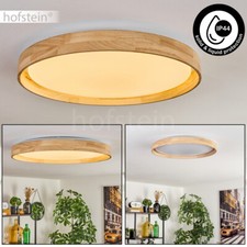 LED moderne Decken Lampen Flur Leuchten Wohn Schlaf Bade Zimmer Beleuchtung Holz