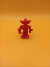 Vintage Diener Industries Rubber 2" Robot Alien Dard Orange Eraser Space Raiders