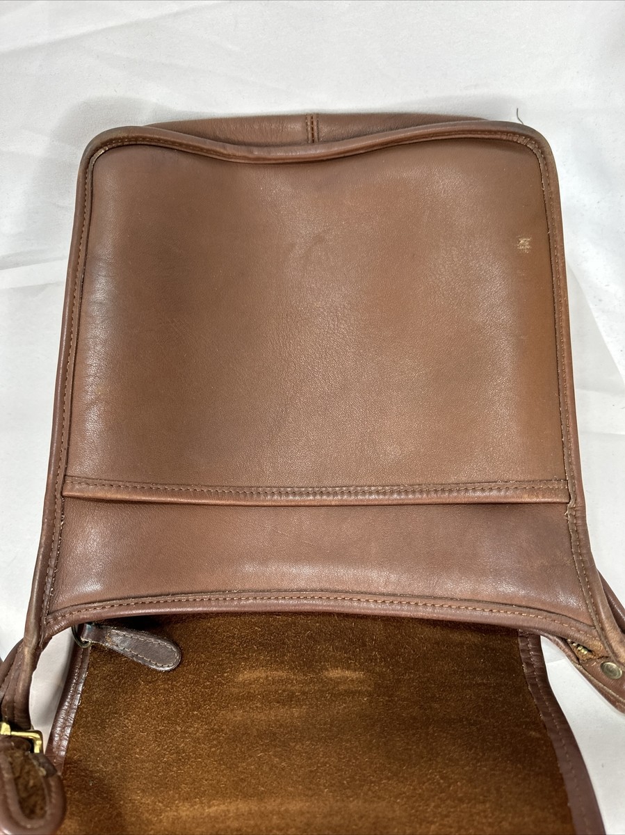 バッグ Vintage Coach Flatiron Flap Bag Brown Vintage Coach Flatiron Flap Bag Brown NNNi26 | eBay