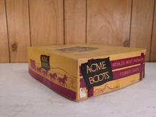 Vintage Acme Cowboy Boot EMPTY BOX