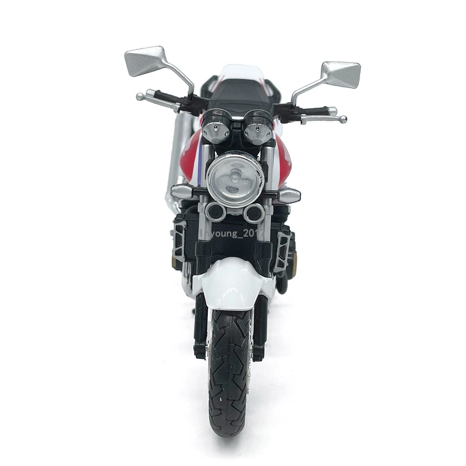 Литая модель мотоцикла Honda CB1300SF 2018 масштаб 1:12 игрушки для детей мальчиков белые - Изображение 4 из 4