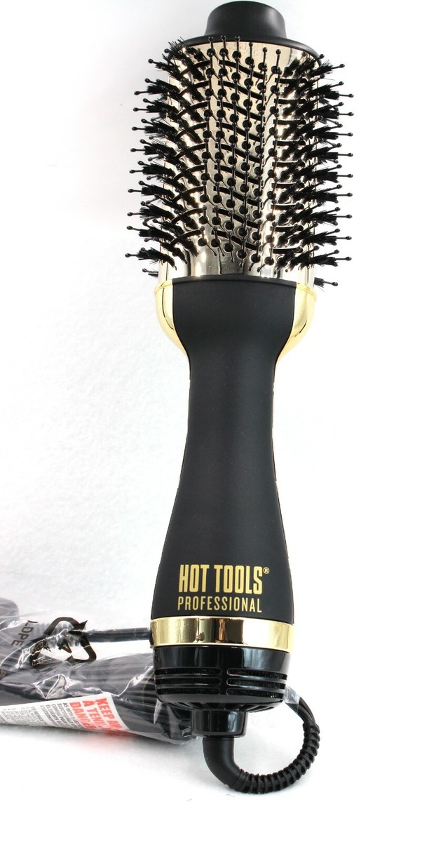Hot Tools Professional 24k Gold One-Step Salon Blowout Hair Styler Brush HT1076 Hot Tools Professional 24K Gold One-Step Blowout Styler  main image 3