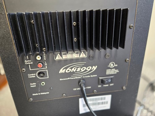 Monsoon Planar Media 14 - Subwoofer/Amp/Control center !!ONLY !!! Audio System - Picture 6 of 6