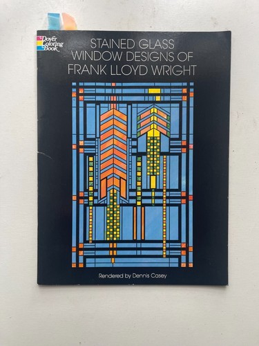 Casey D., Stained glass window designs of Frank Lloyd Wright, 1997. - 第 1/1 張圖片