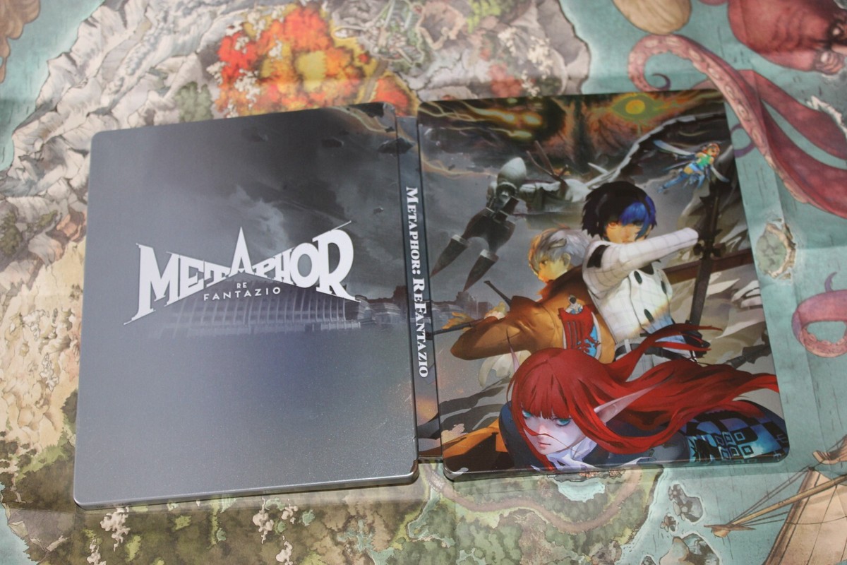 Metaphor ReFantazio Steelbook + Map NEW G2 SIZE | eBay