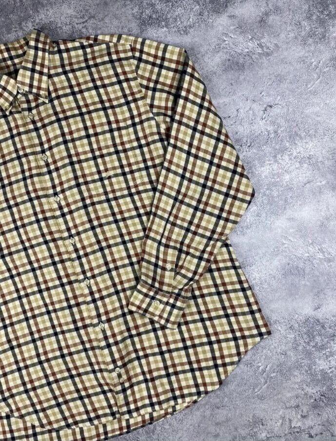 Vintage Burberry London Shirt Nova Check Long Sleeve Luxury
