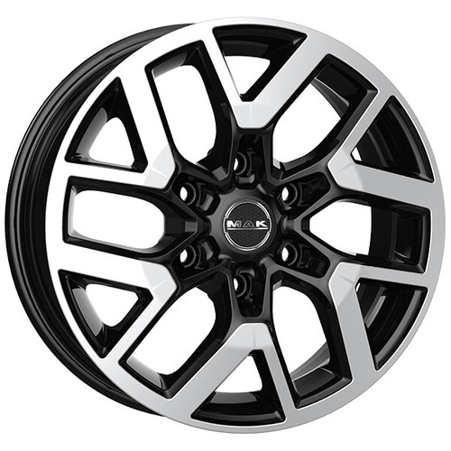 Jantes MAK Zenith Noir Brillant 16 Pouces Pour Ford Fusion - 4x108 - Neuf