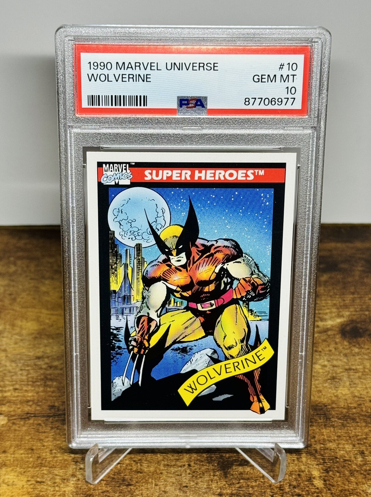 Wolverine 1990 Impel Marvel Universe Base #10 Price Guide - Sports Card ...