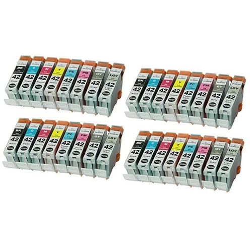 Ink Cartridges For Canon CLI-42 Printer with chip use for Pixma Pro-100 Pro100