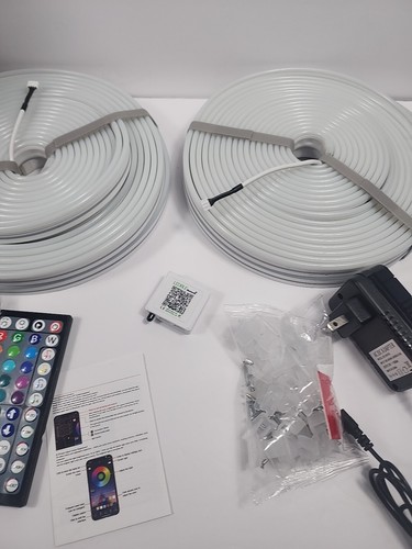 100Ft Led Neon Rope Lights,Control with App/Remote,Flexible Led Rope Lights - Picture 3 of 5