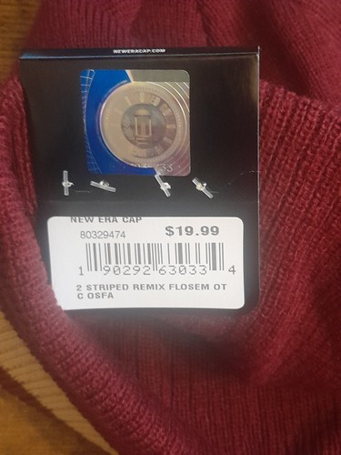 New Era FLORIDA STATE SEMINOLES 2 Striped Beanie - New w/ tags - Picture 3 of 3