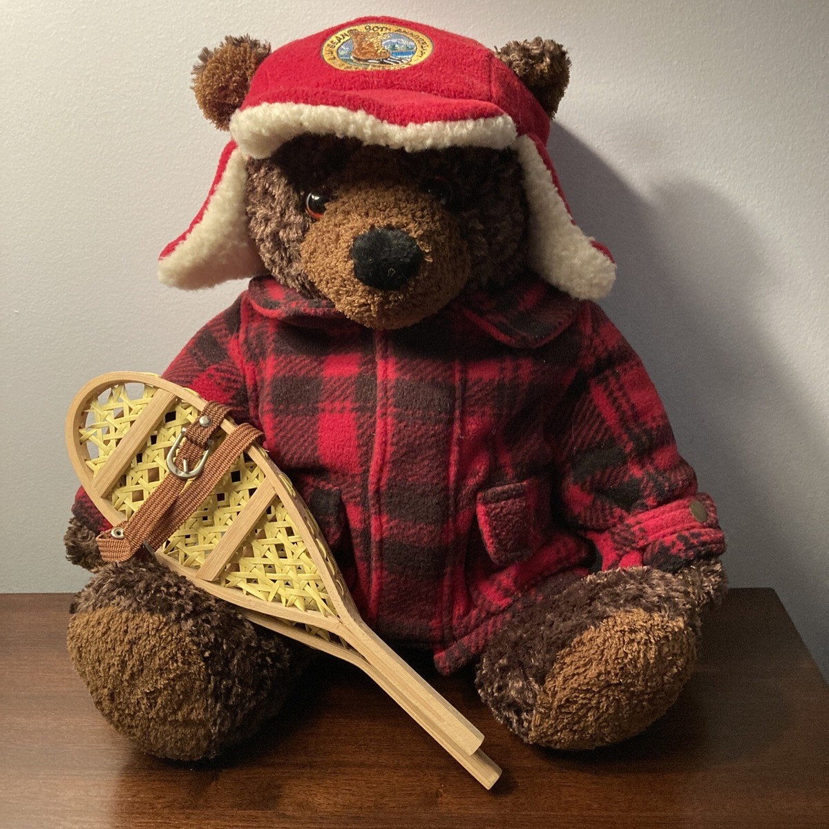 レア　llbean teddy bear テディベアー LL BEAN 90th ANNIVERSARY TEDDY BEAR 