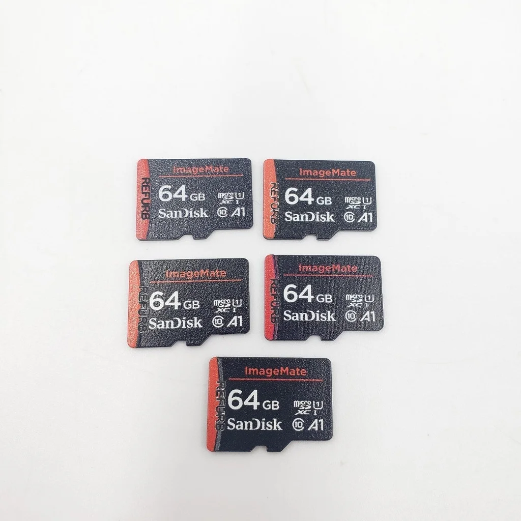 PACK SanDisk 64GB 100 MB/s Class 10 microSDXC Cards UHS-1 A1