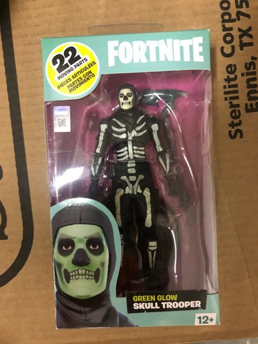 FORTNITE GREEN GLOW SKULL TROOPER 