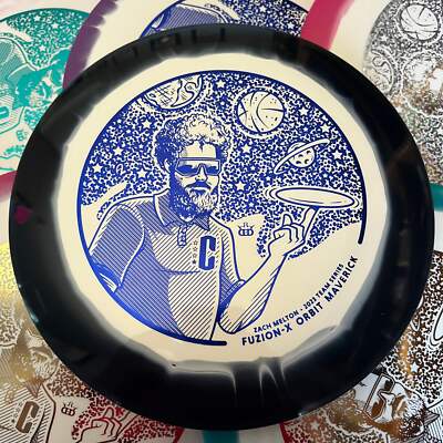 Dynamic Discs 2023 Zach Melton Team Series Fuzion-X Orbit Maverick 7/4/-1.5/2