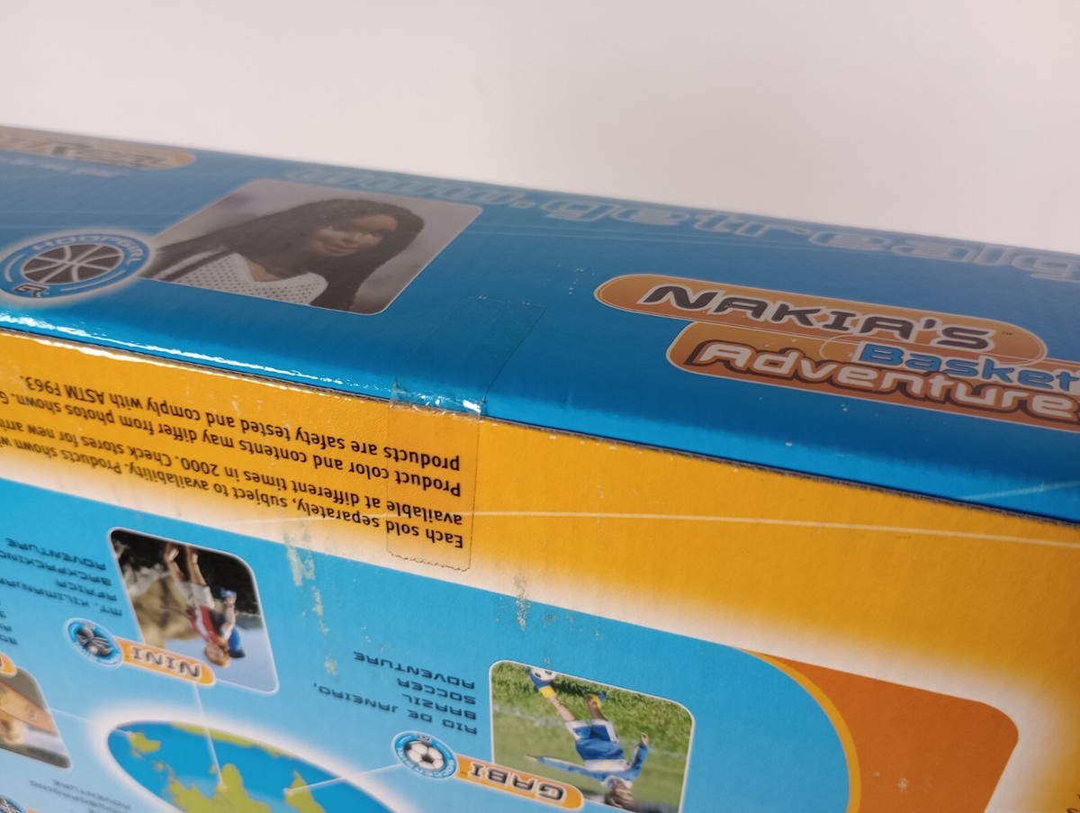 Get Real Girl Doll Nakias Basketball Adventure 1999