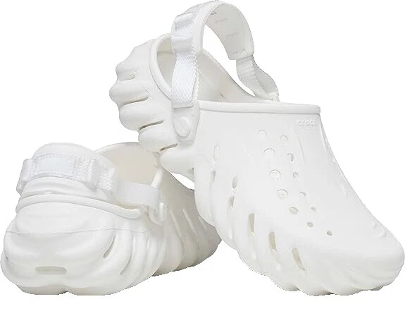 Crocs White Solid Comfort Shoes for Women