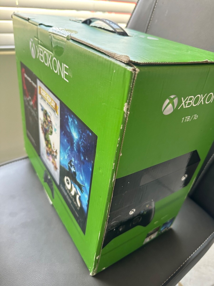 Microsoft Xbox One Holiday Bundle 1TB Black Console for sale