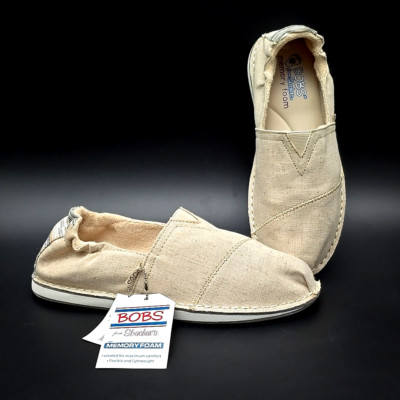 BOBS from SKECHERS Chill Cross Paths Flats Shoes 33689 Women's Size 8