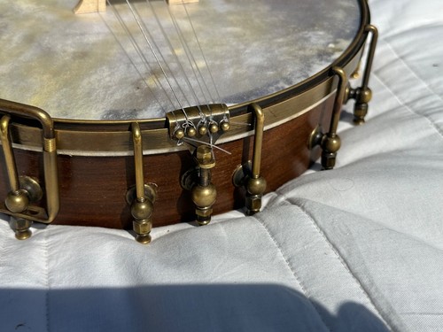 Fretless Bad River Banjos Deutsch Banjo No.5 by Luthier Paul Corrigan - Picture 20 of 24
