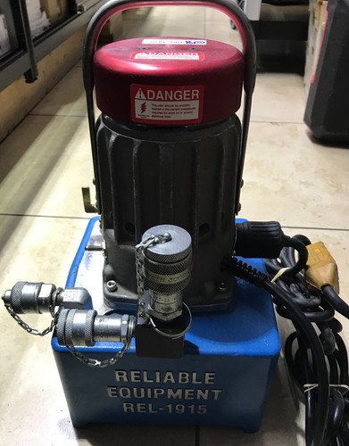 REL-1915 Reliable Equipment Hydraulic Pump Single/Double Acting Pump EXTRA CLEAN - Picture 2 of 11