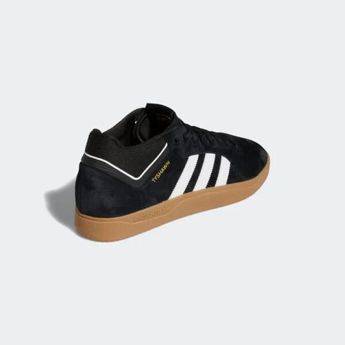 Adidas Tyshawn Jones GY6946 Men's Sz:10 Skateboard Sneakers Blk/Wht/Gld Shoes - Picture 6 of 7