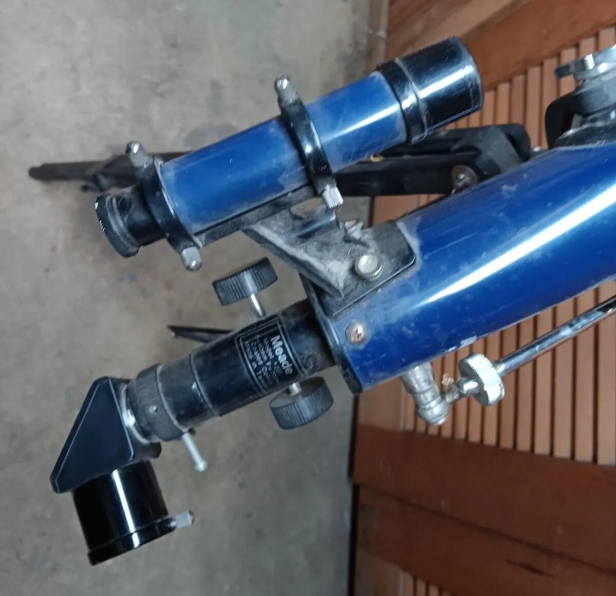 MEADE Vintage ASTRONOMY TELESCOPE MODEL 227 Used Telescope D=60mm F=700mm eBay