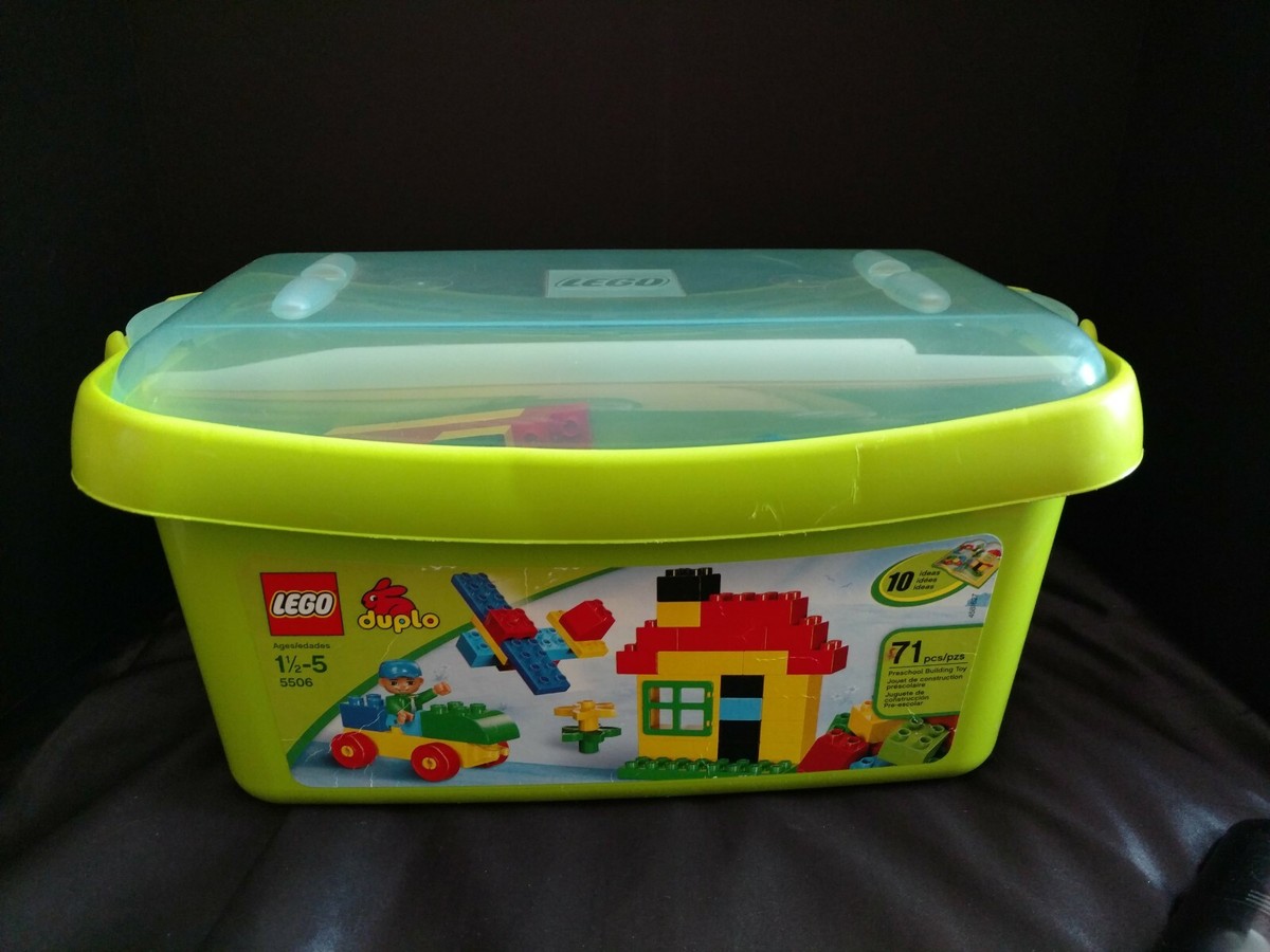 LEGO DUPLO LARGE BRICK BOX COMPLETE (5506) 19B 673419132473