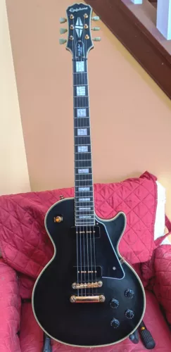 2016 - 2019 Epiphone Inspired by 1955 Les Paul Custom Aged Gloss Ebony